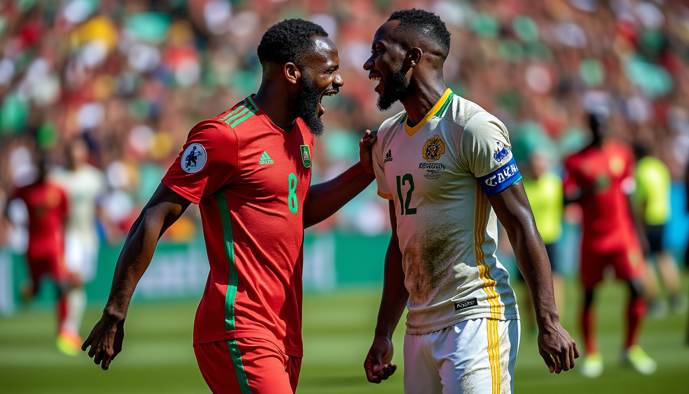 découvrez les tensions croissantes entre les supporters congolais et marocains, un conflit éclatant qui met en lumière les rivalités sportives et culturelles. plongez dans les enjeux de cette confrontation passionnée.